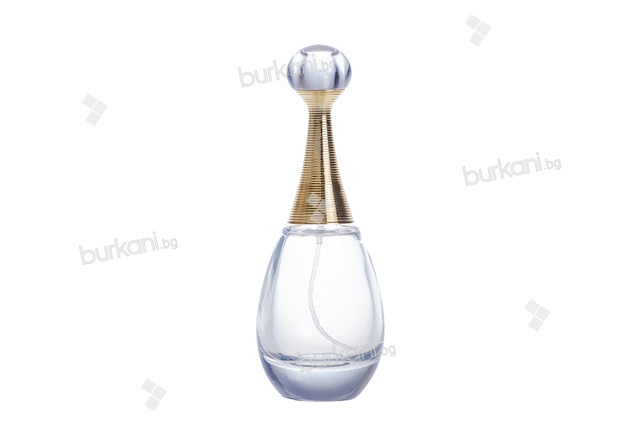 Стъклена бутилка за парфюм  60 ml