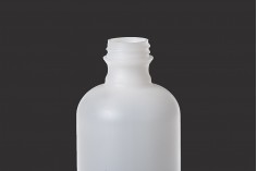 Пластмасова кръгла бутилка 500 мл с помпа за шампоан 