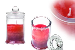 Малко стъклено бурканче с херметическа стъклена капачка 150 мл-изображение_група