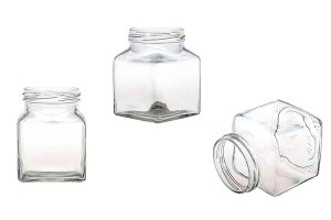 Квадратен буркан за мед 212 мл Т.О. 58-изображение_продукт