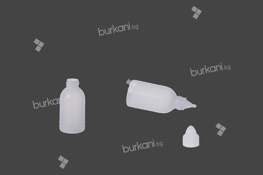Plastik aseton şişesi  50 ml 