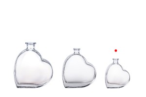 Бутилка във формата на сърце 50 мл за сватба или кръщене-изображение_група