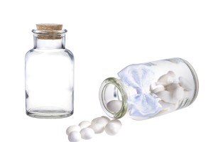 Стъклена бутилка с коркова тапа 150 ml-изображение_продукт