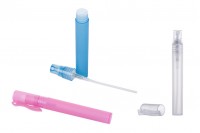 Пластмасова бутилка за парфюм Химикалка 10 мл в 3 различни цвята  (прозрачна, сина и розова)