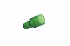 Пластмасови капачки в  4 цвята : кафяво, синьо, зелено и прозрачно ( за пипети с алуминиеви капачки)