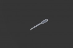 Пластмасова пипета  0,3 ml - опаковка 100 бр. 