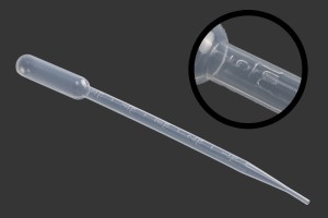 Пластмасова пипета 5 мл - в опаковка от 100 бр.-изображение_размери