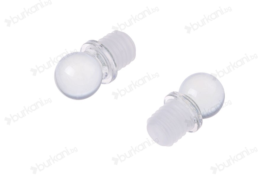 Стъклена тапа за бутилка  100 ml (код. 101-42)-изображение_размери