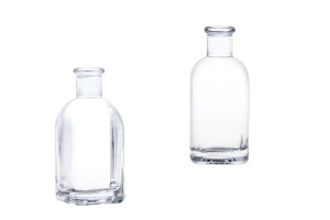 Стъклена квадратна бутилка 100 ml-1