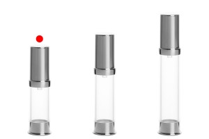 Пластмасова бутилка Airless 5 мл в опаковка по 12 броя.-изображение_група