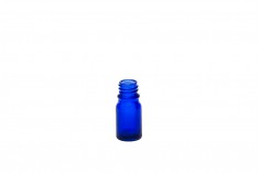 Mavi cam uçucu yağ şişesi 5 ml