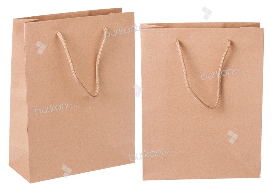 Подаръчна хартиена торбичка, с размери  190x80x240 mm