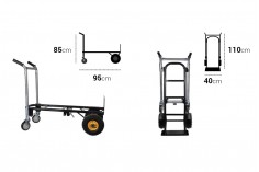 Сгъваема транспортна количка - транспорт до 100 кг