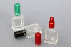 Cam Kare 15 ml parfum şişesi -mix 6 renk