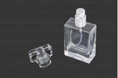 Стъклена бутилка за парфюм 30 мл с капачка и спрей (PP 15)