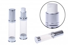 Airless plastik serum şişesi 10 ml