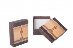 Eifel kulesi desenli hediye ve takı kutusu (Smal)