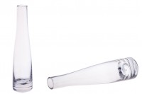 Декоративна крива стъклена бутилка 240 мл 