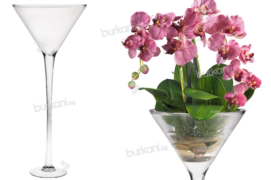 Стъклена чаша Мартини  - Large