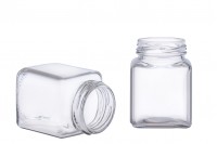 Jar glass block 106 ml