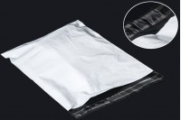 Самозалепващи се бели водоустойчиви пликове PE за куриери с размери 250x350 mm - 100 бр. 