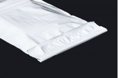 Самозалепващи се бели водоустойчиви пликове PE за куриери с размери 250x350 mm - 100 бр. 