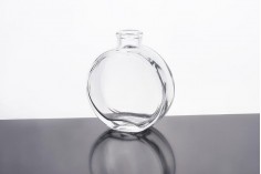 Стъклена овална бутилка 150 мл ликьор или коняк 
