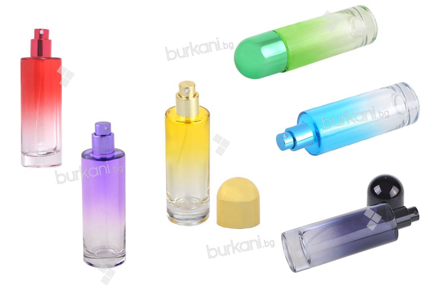 Renkli parfüm  şişeleri  30 ml 