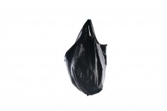 Пластмасови торбички черни с размери  26x40 cm