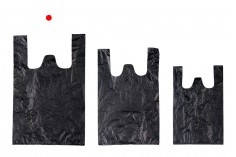 Пластмасова торбичка  35x55 cm черна 