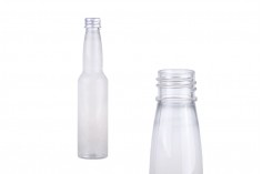 Alüminyum kapaklı 150 ml plastik şeffaf şişe