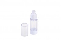 Прозрачна пластмасова опакова Airless за крем  30 ml