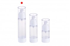 Plastik Airless krem  şişesi 50 ml 