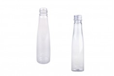 Пластмасова бутилка 85 мл с алуминиева сребриста капачка с уплътнител