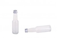 Пластмасова бутилка 100 мл с алуминиева капачка с уплътнител 