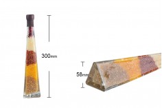 Бутилка с различни  плодове за декорация на кухнята - 180 мл