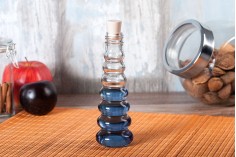 Стъклена бутилка за зехтин или оцер с размери  55x165 - 100 ml