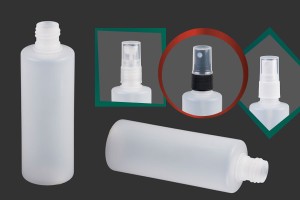Пластмасова бутилка 100ml прозрачна (PP 18)-изображение_група