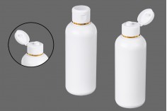 Beyaz plastik şişe 150 ml PP 24
