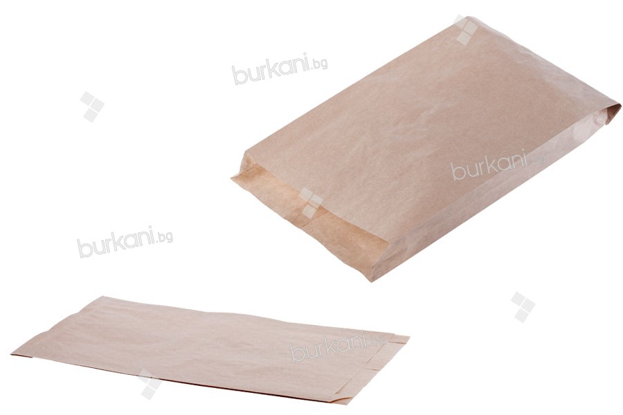 Kahverengi kraft torba 200 x 40 x 370 boyut pencere olmadan