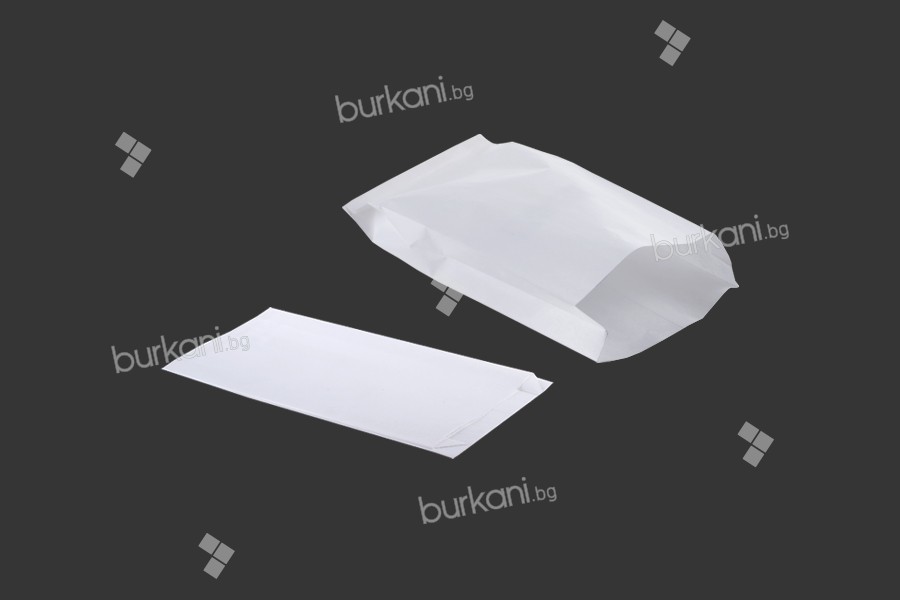 Маслоустойчив бял плик с размери  120x40x260 мм