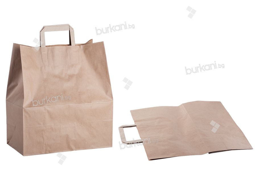Хартиени крафт торбички с дръжки  320x160x360 mm 