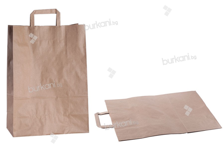 Хартиерна торбичка с дръжки с размери 320x160X450