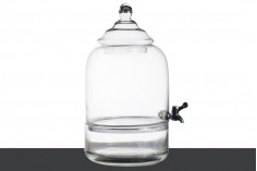Cam kapaklı musluklu cam kavanoz 9 litre