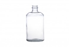 Стъклена цилиндрична бутилка 500 мл Киара 