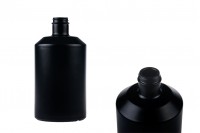 Cylindrical black bottle 1000 ml Chiara *