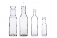 Стъклена бутилка 100 мл за сватбени бонбониери (PP 24) *