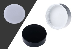 Пластмасова капачка с вътрешна обвивка и алуминиево покритие в различни цветове (за буркани 24-2 и 79-4)-изображение_група