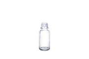 Şeffaf cam uçucu yağ şişesi 20 ml