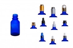 Mavi cam uçucu yağ şişesi 15 ml